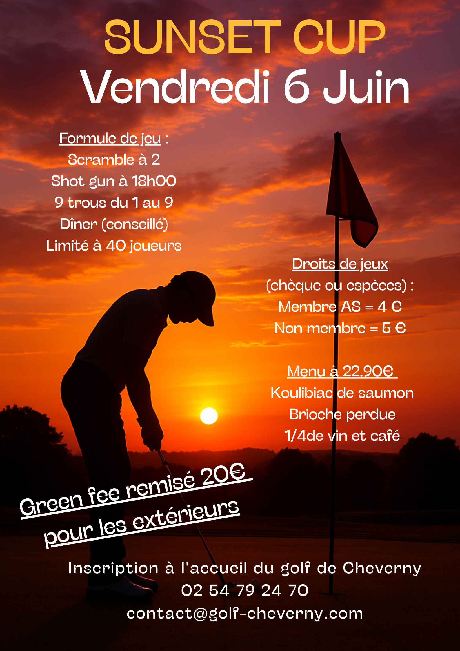 Sunset Cup Affiche