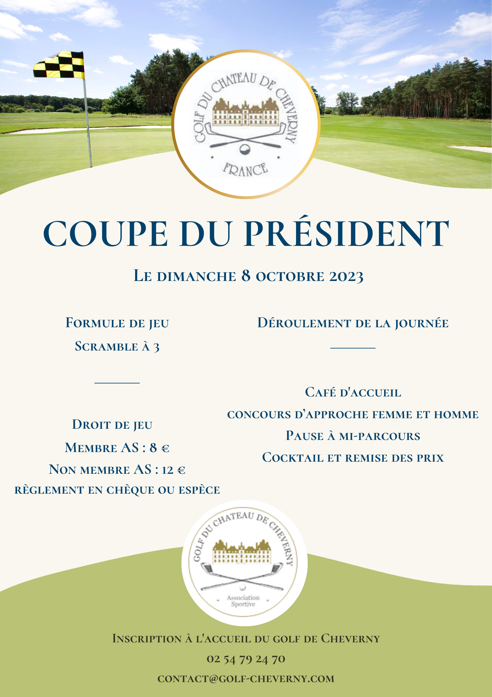 affiche coupe du président
